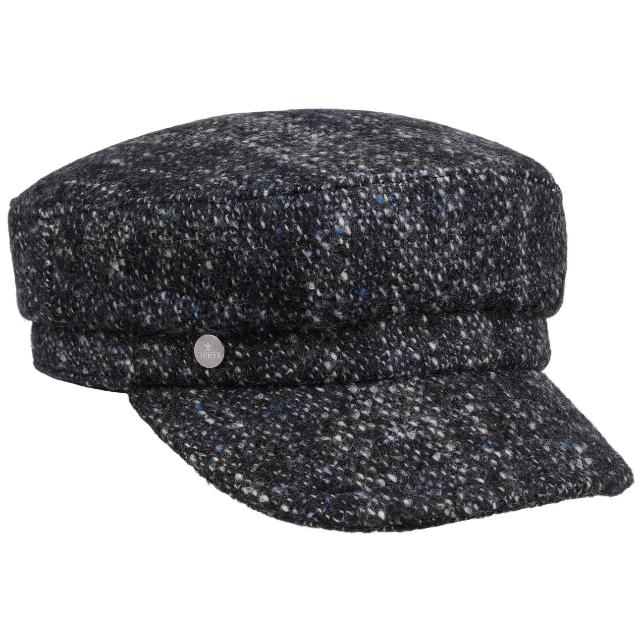 Lierys Women's Blue-Mottled Velisa Wool Fisherman´S Cap By