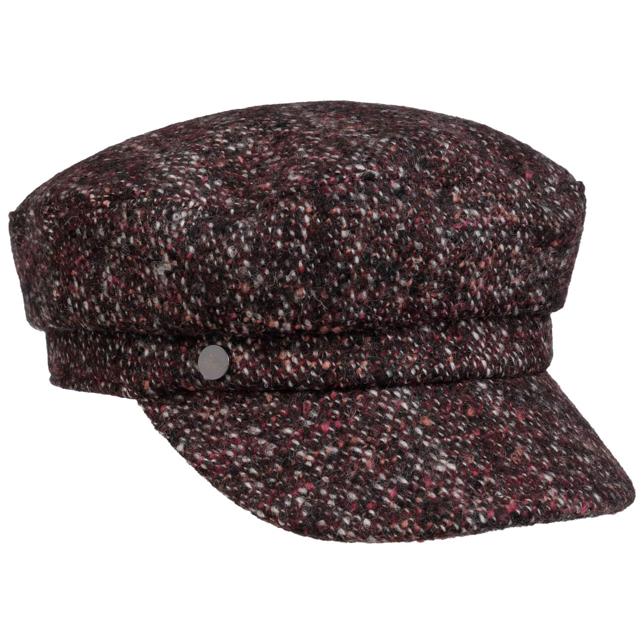 Lierys Women's Burgundy-Mottled Velisa Wool Fisherman´S Cap By