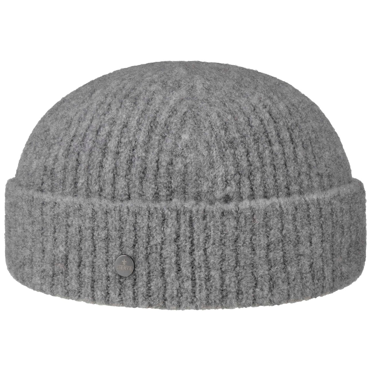 Lierys Women's Grey Fine Merino Docker Hat By