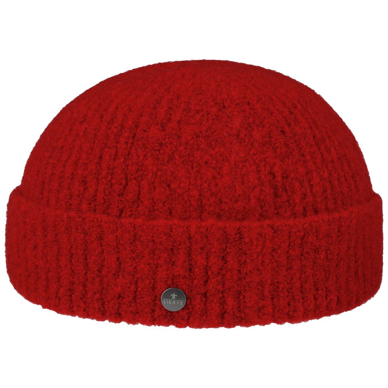 Lierys Women's Red Fine Merino Docker Hat By
