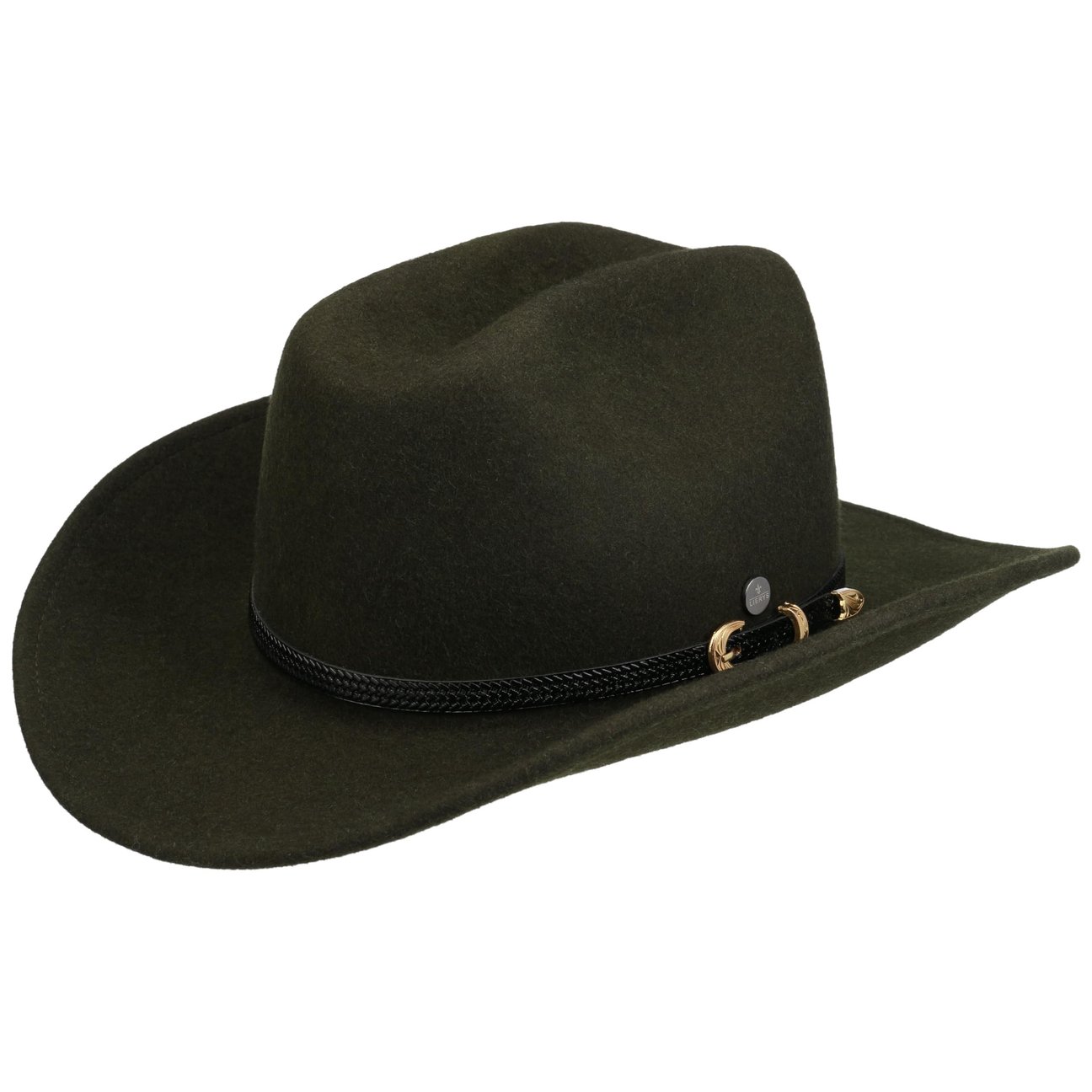 Lierys Olive Jornick Wool Western Hat By