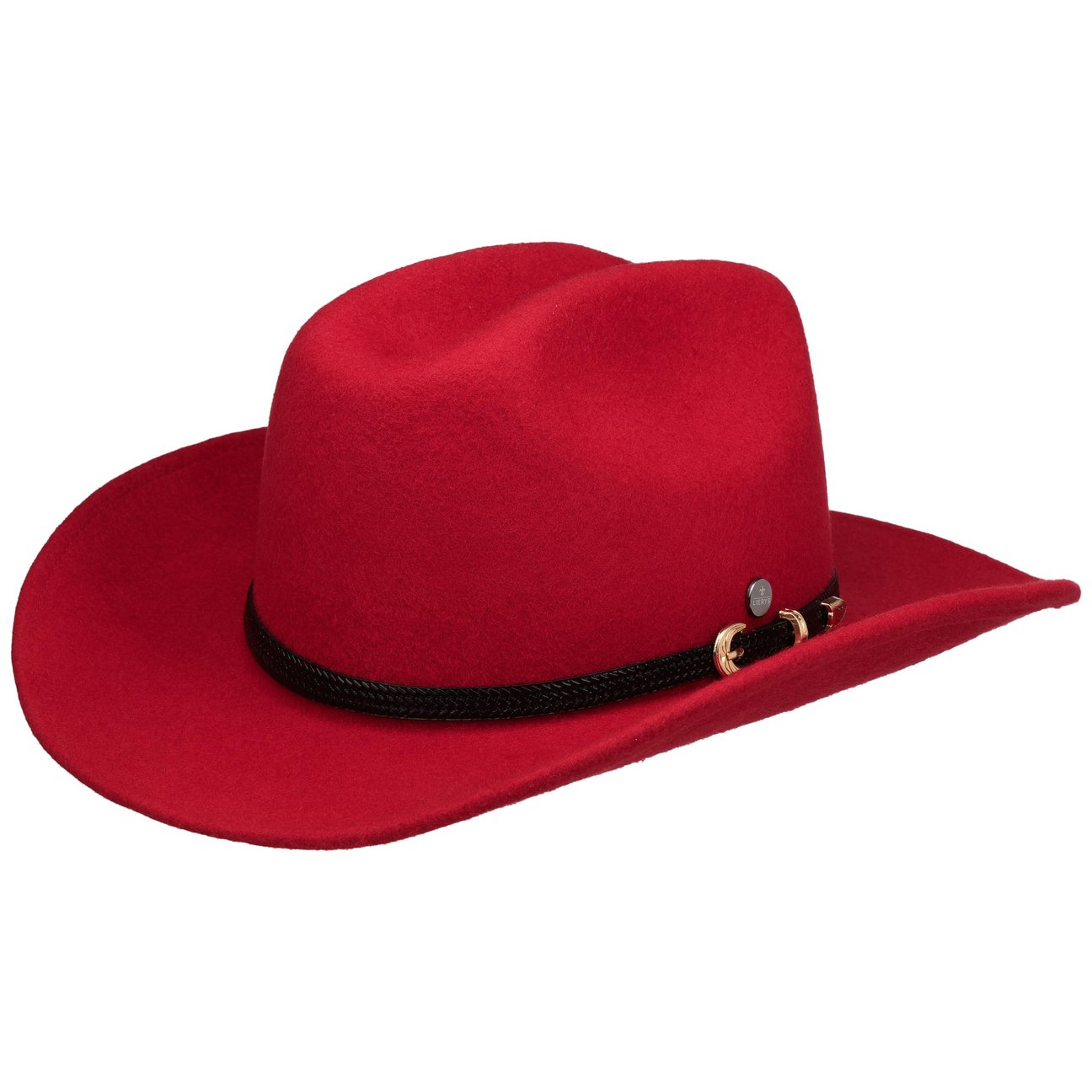 Lierys Red Jornick Wool Western Hat By