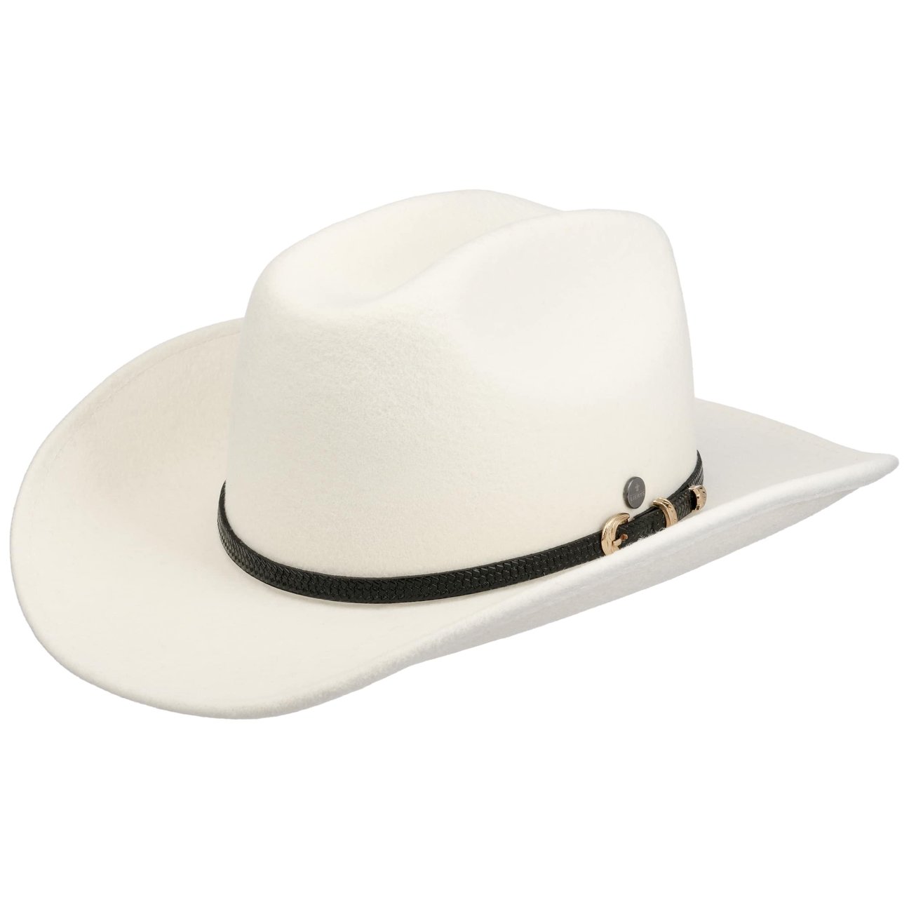 Lierys White Jornick Wool Western Hat By