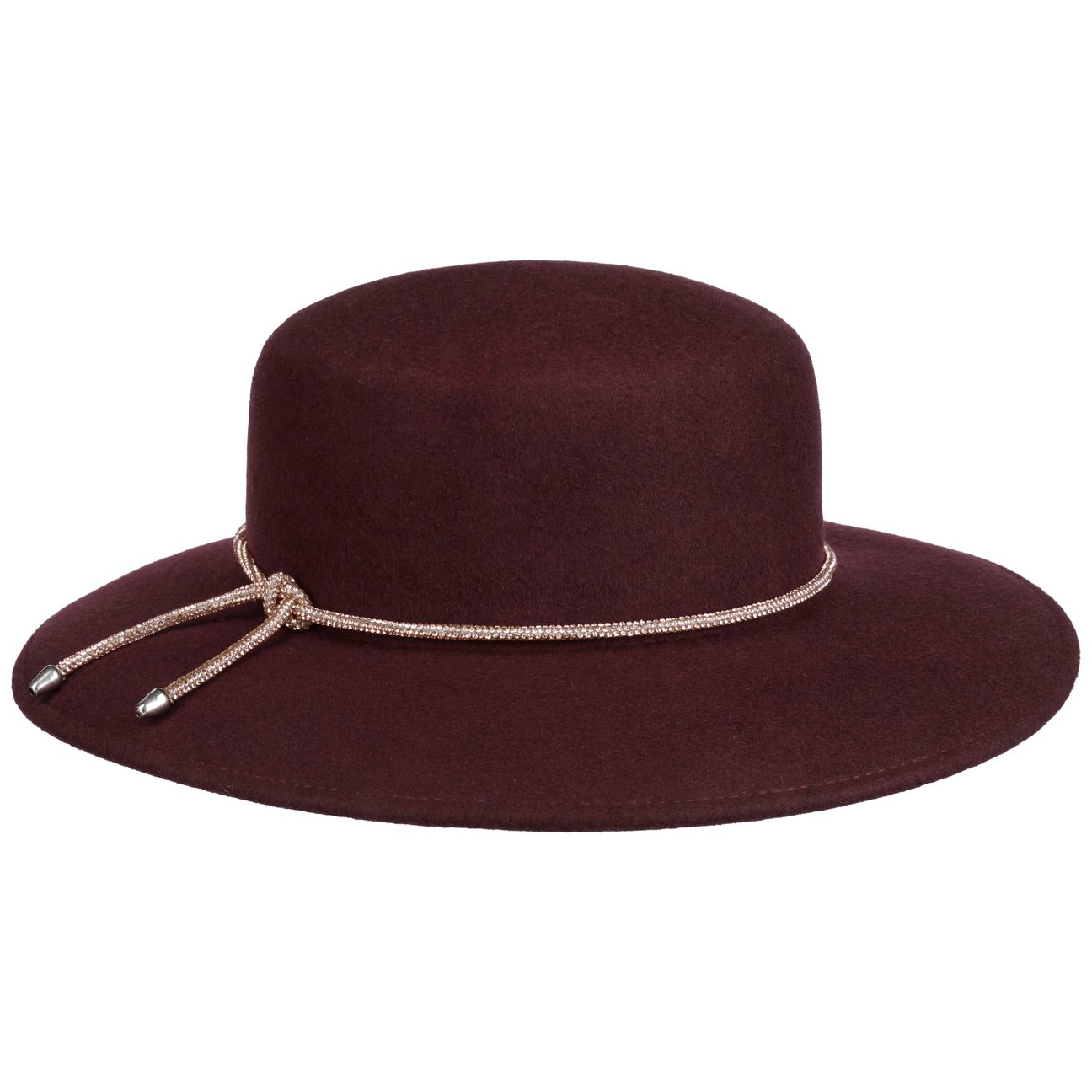Lierys Women's Bordeaux Viarella Wool ´S Hat By