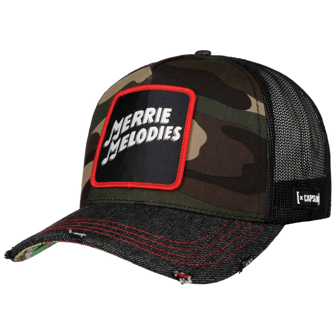 Capslab Women's Grey Merrie Melodies Trucker Cap By