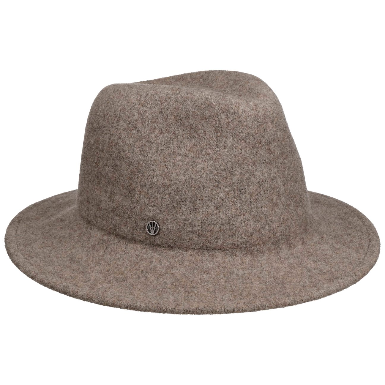 Loevenich Women's Beige Classic Traveller Wool Hat By