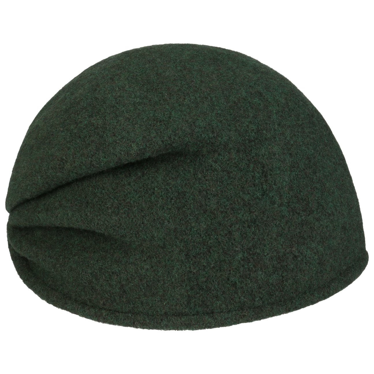 Loevenich Women's Dark Green Liliova Milled Wool Hat By