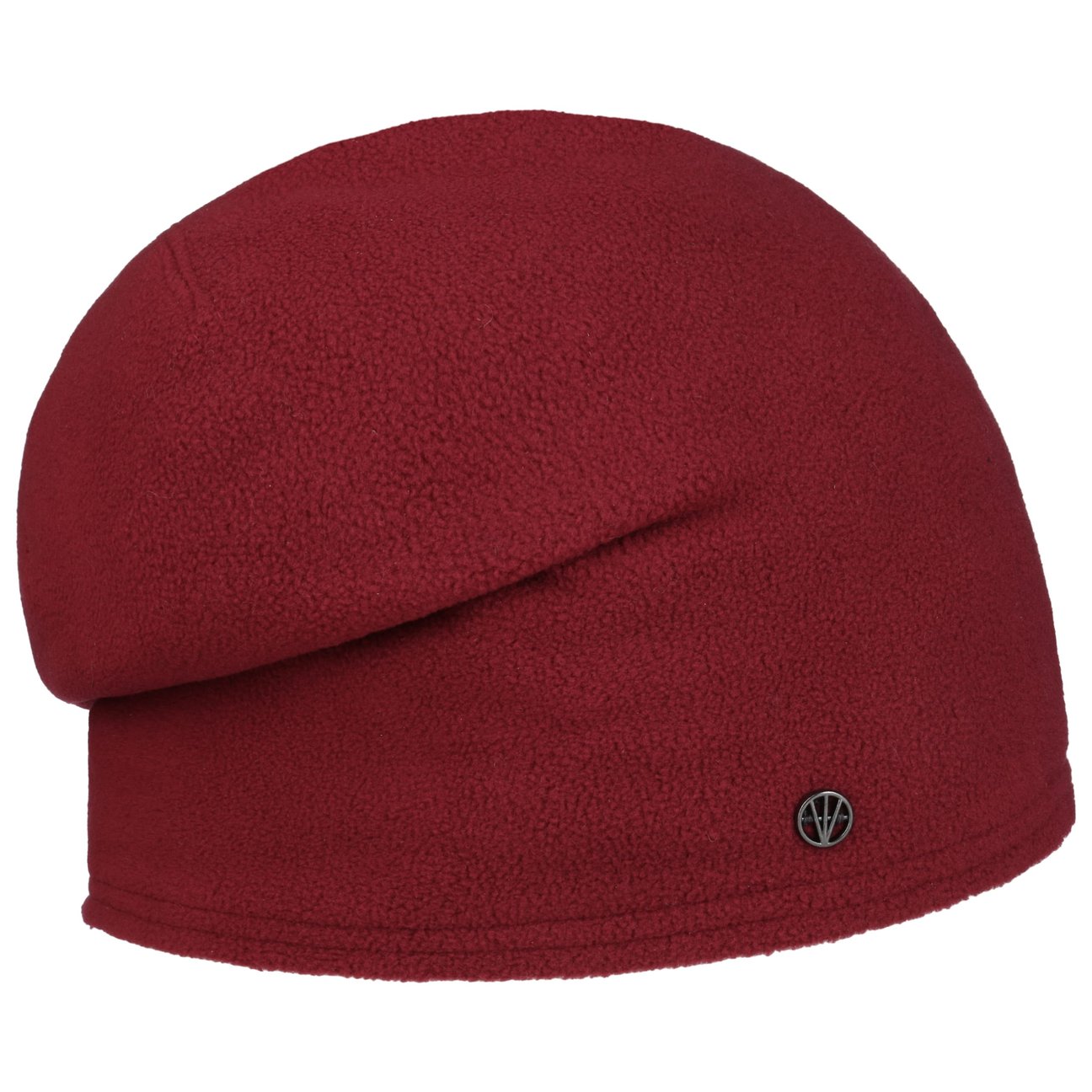 Loevenich Women's Bordeaux Polar Fleece Beanie Hat By