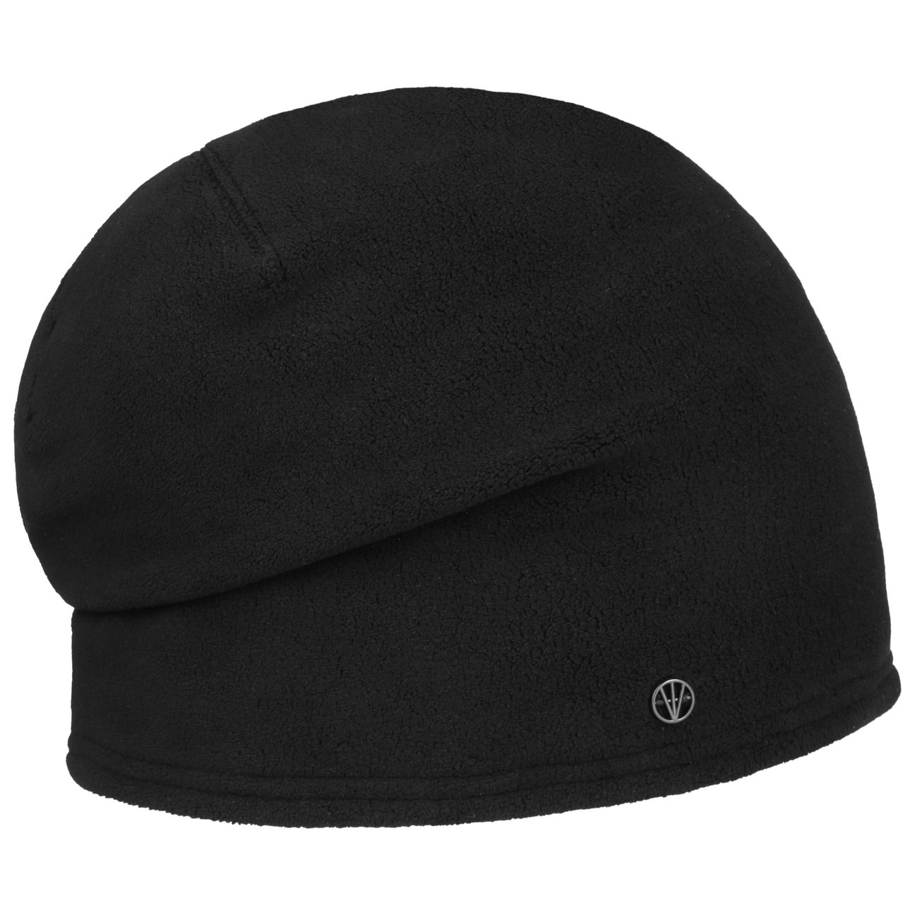 Loevenich Women's Black Polar Fleece Beanie Hat By