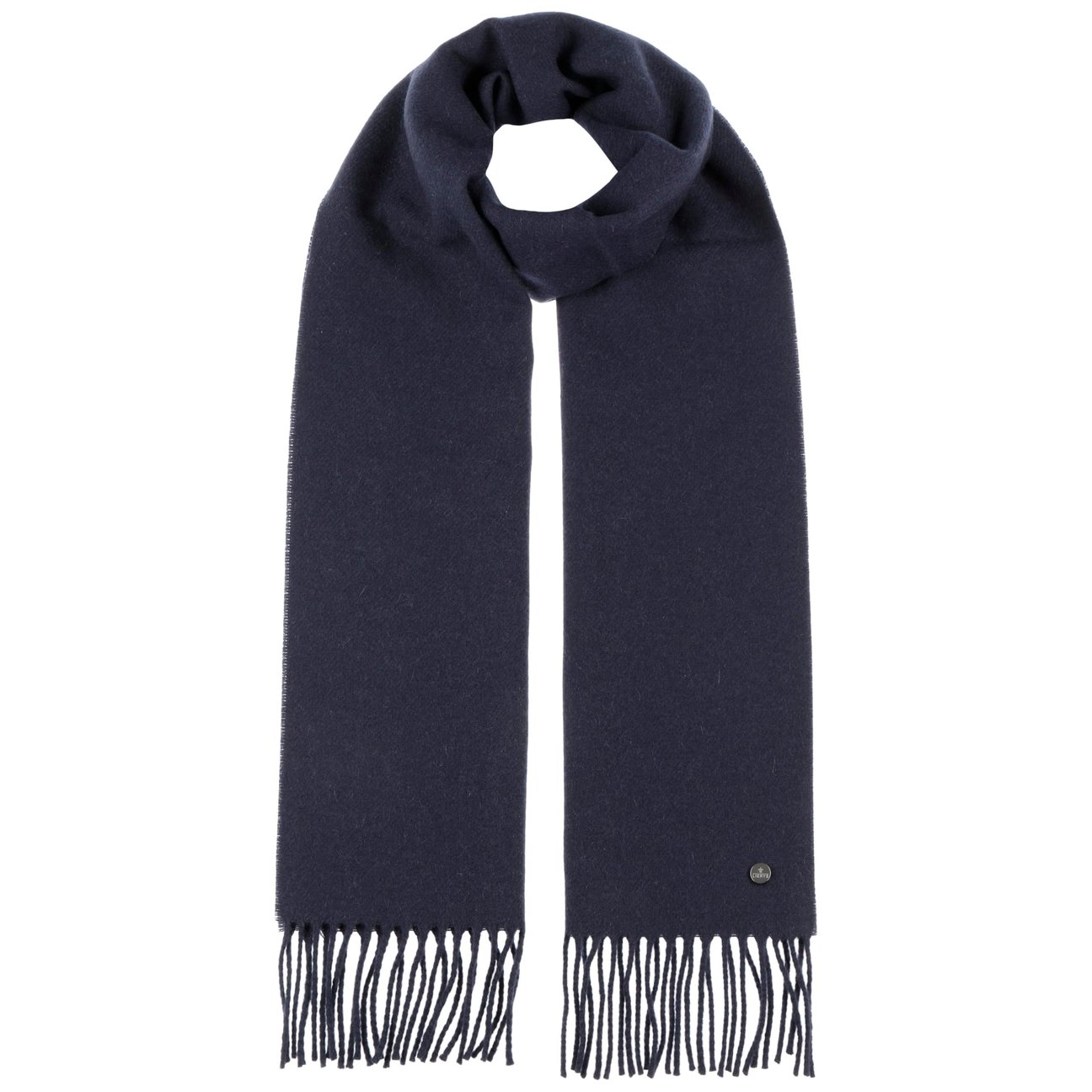 Lierys Women's Navy Vintaro Cashmere Scarf By