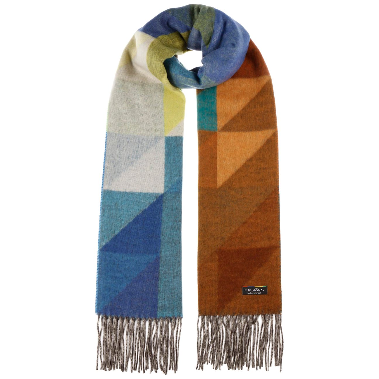 Fraas Women's Mixed Colours Brentwood Colour Cashmink Scarf By
