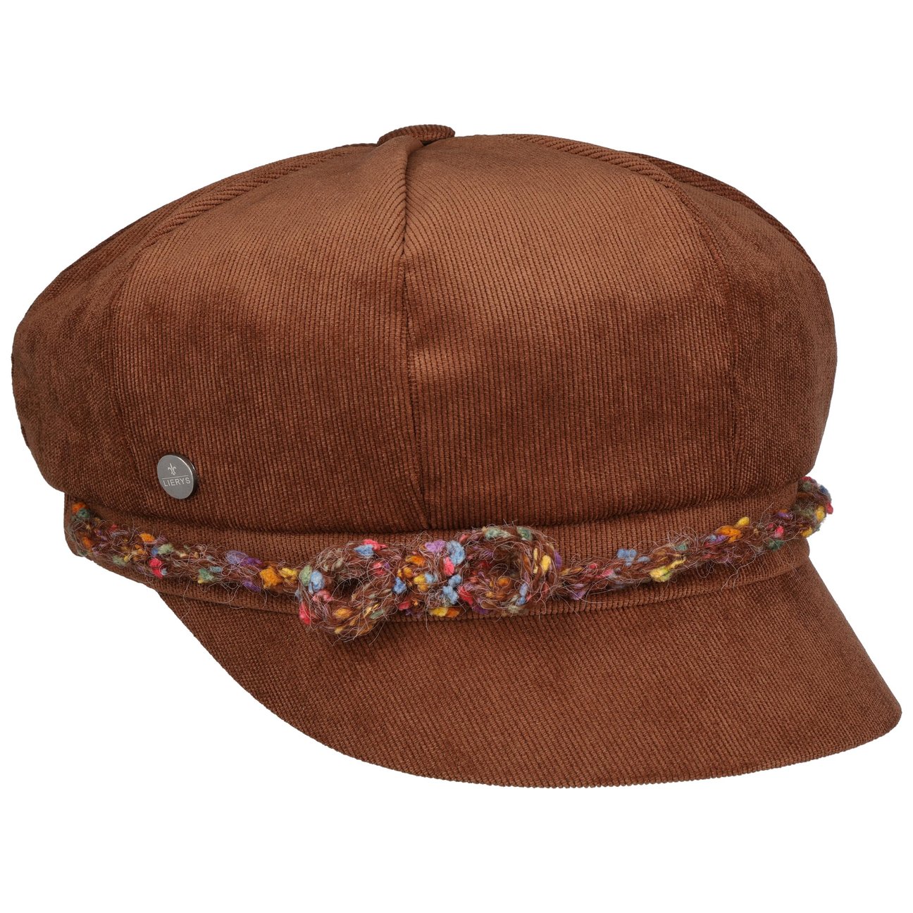 Lierys Girls Brown Tianda Newsboy Cap By