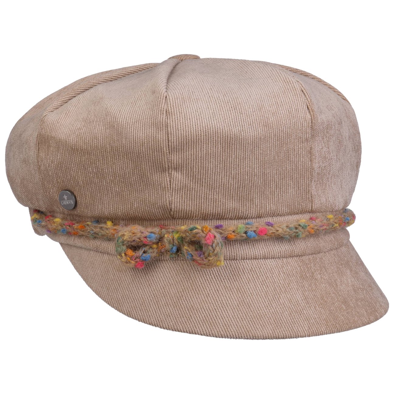 Lierys Girls Beige Tianda Newsboy Cap By