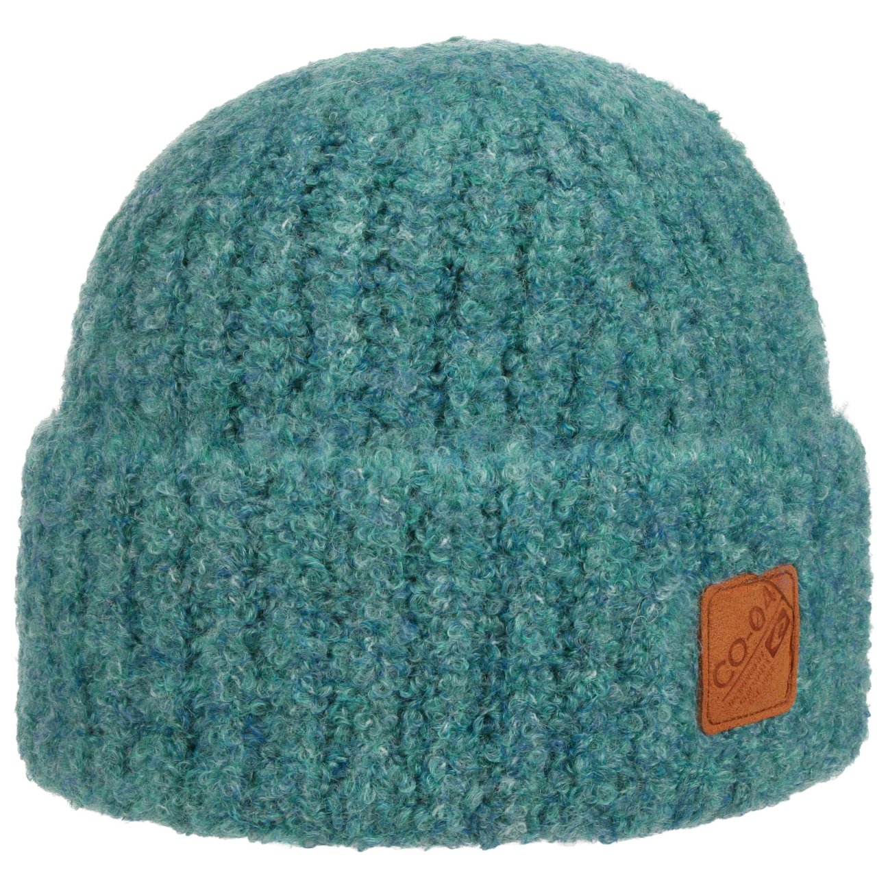 Chillouts Women's Petrol Blue Ines Bouclé Soft Beanie Hat By
