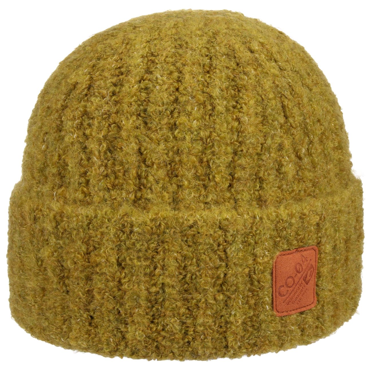 Chillouts Women's Mustard Ines Bouclé Soft Beanie Hat By