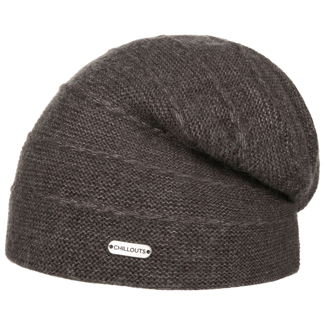 Chillouts Women's Dark Grey Travesina Soft Beanie Hat By