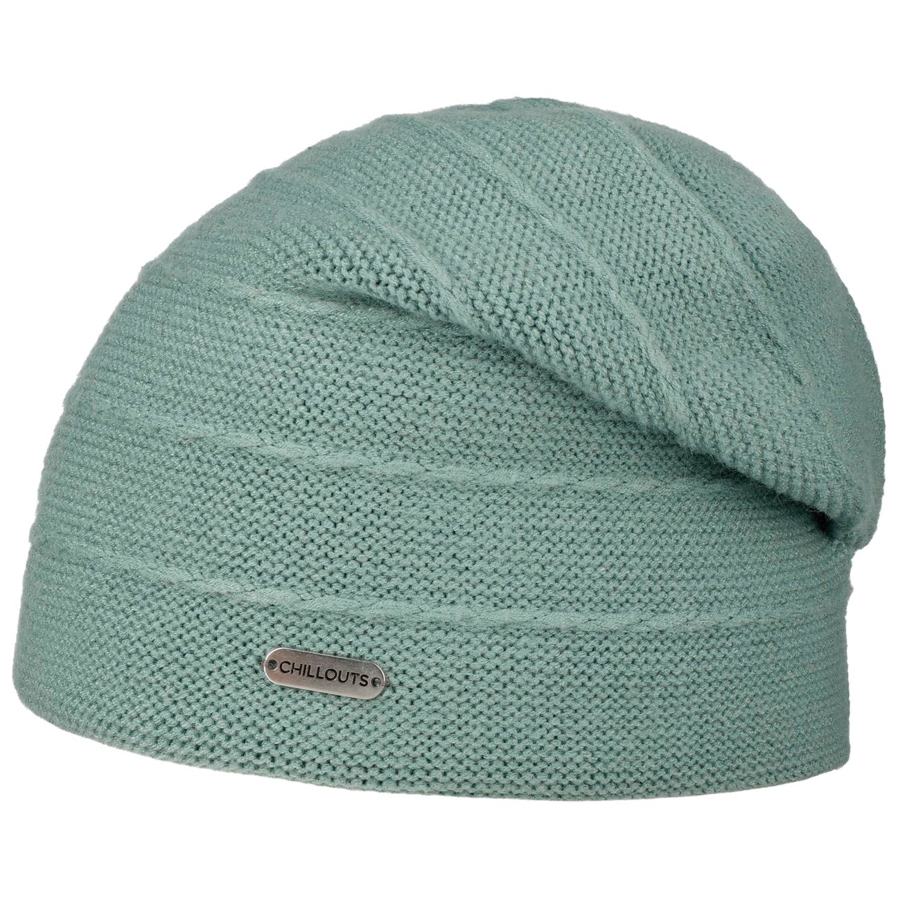 Chillouts Women's Turquoise Travesina Soft Beanie Hat By