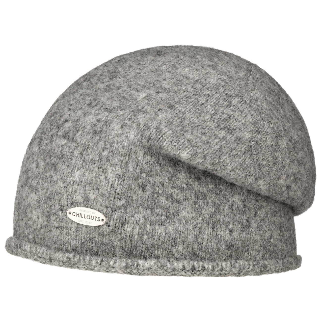 Chillouts Women's Grey Guro Soft Oversize Beanie Hat By