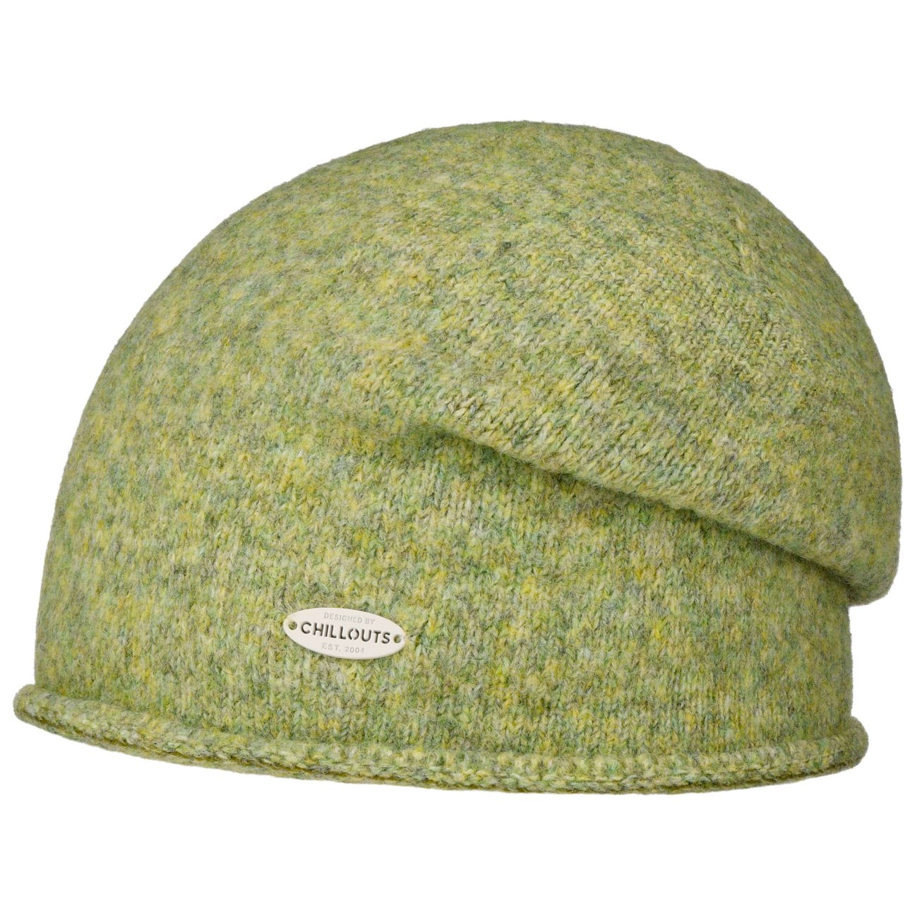 Chillouts Women's Green Guro Soft Oversize Beanie Hat By