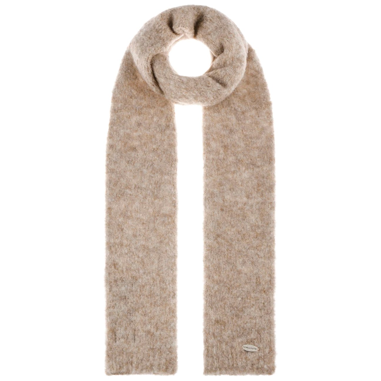 Chillouts Women's Beige Graham Odette Bouclé Scarf By