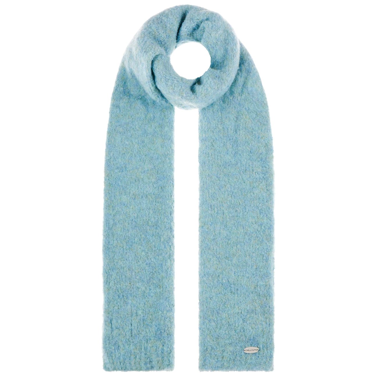 Chillouts Women's Blue Graham Odette Bouclé Scarf By