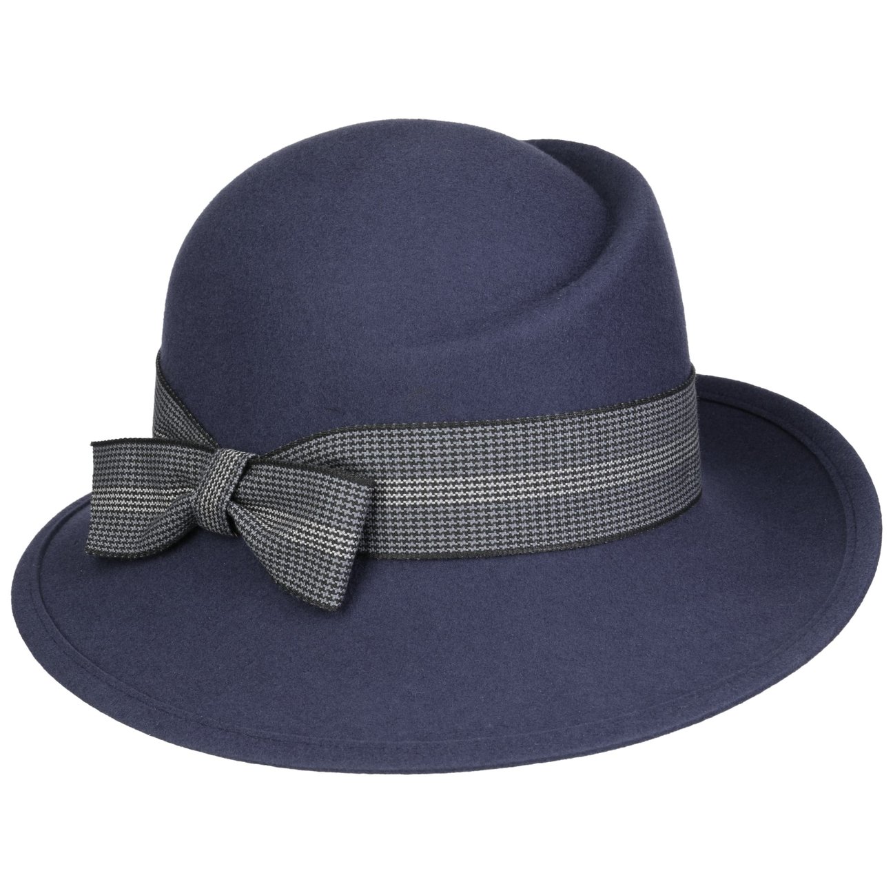 Mayser Women's Blue Jana Wool Hat By