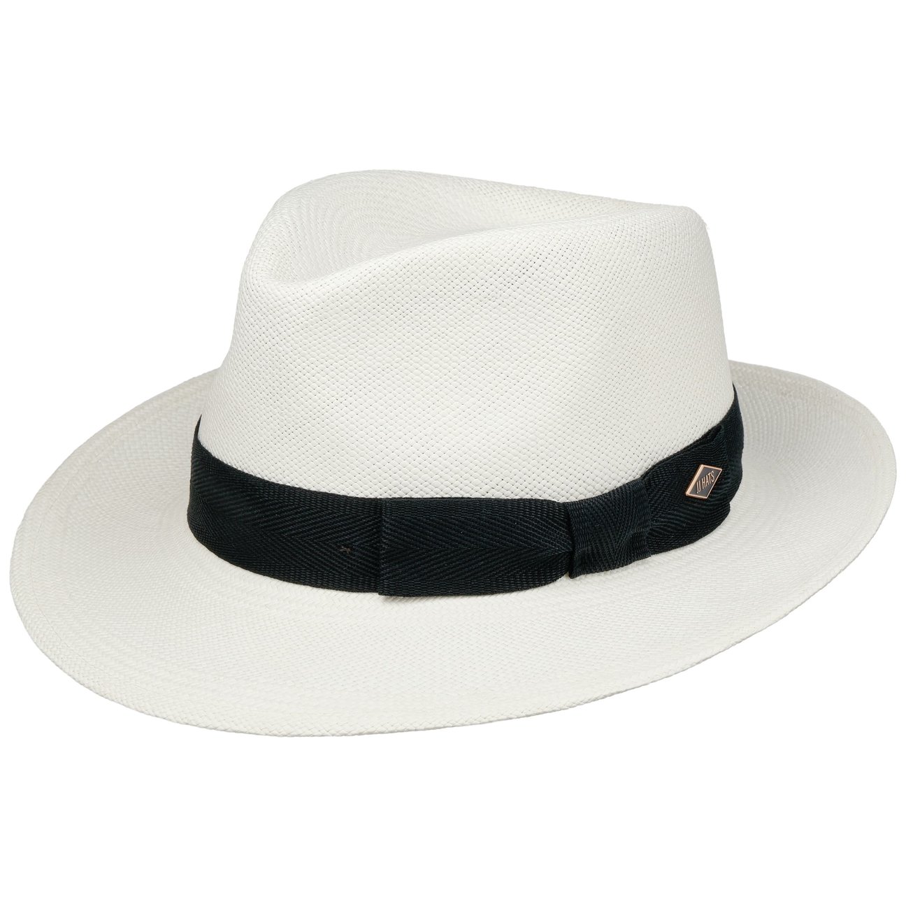 Jj Hats Cream White Montaron Fedora Panama Hat By