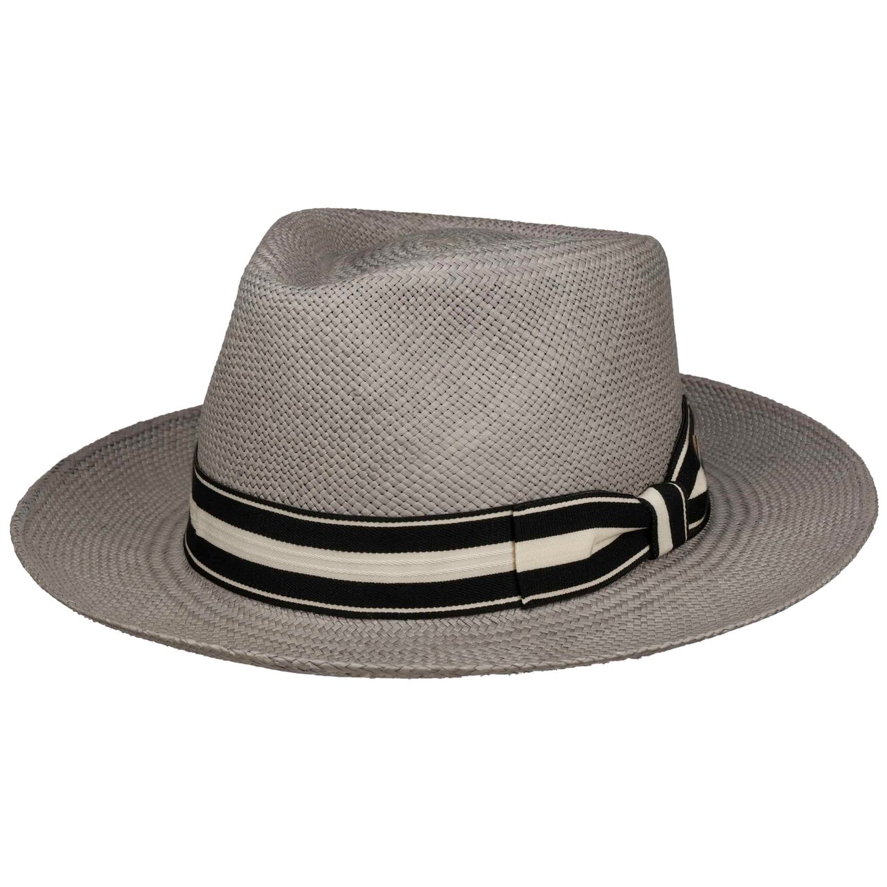 Jj Hats Grey Revallo Fedora Panama Hat By
