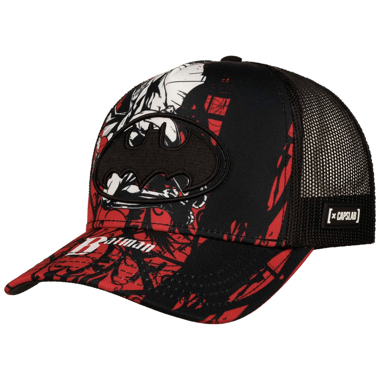 Capslab Women's Mixed Colours Dc Comics Trucker Cap By