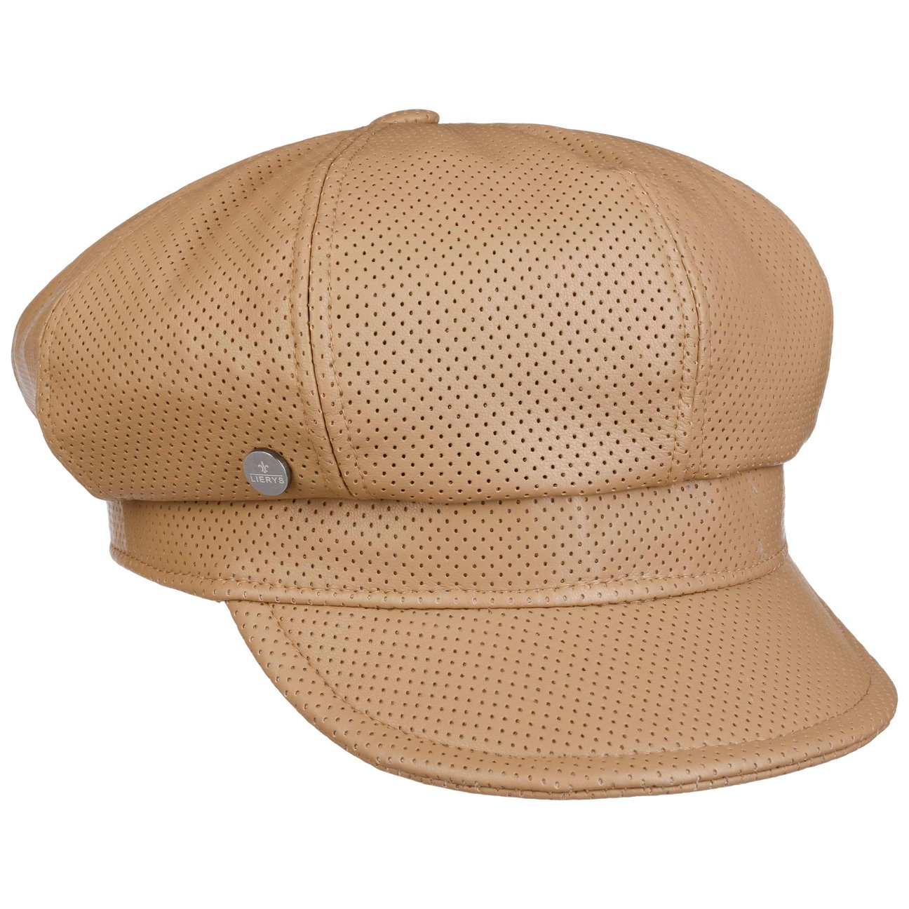 Lierys Girls Beige Rosslea Newsboy Cap By