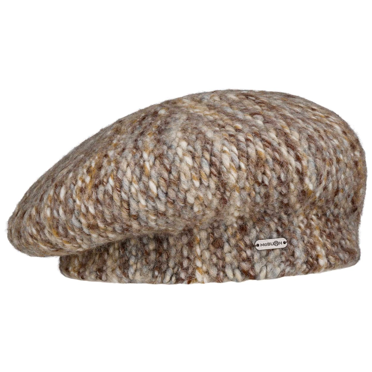 Mcburn Women's Beige Casona Knit Beret By