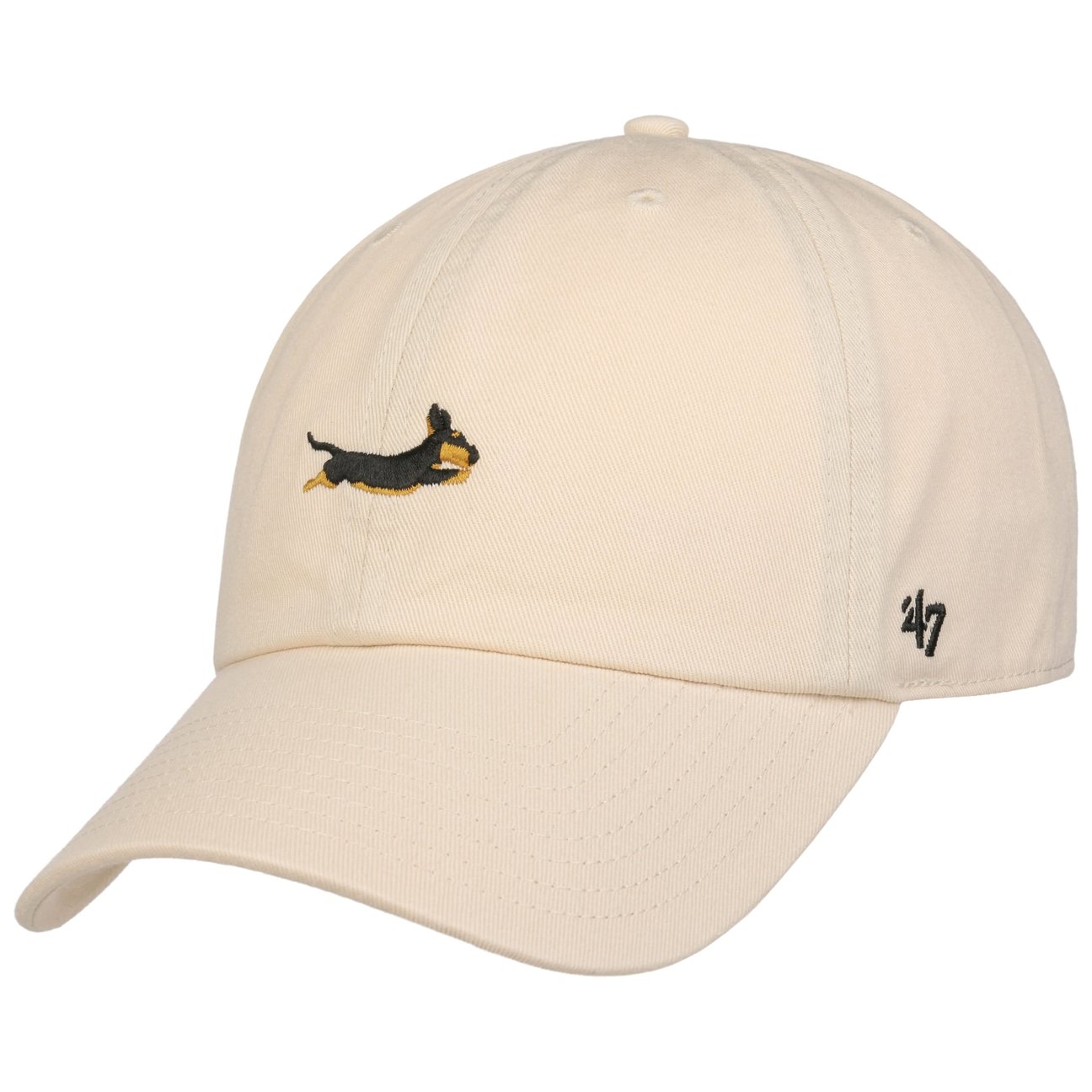 47 Brand Men's Beige Dachshund Dog Base Runner Cap By