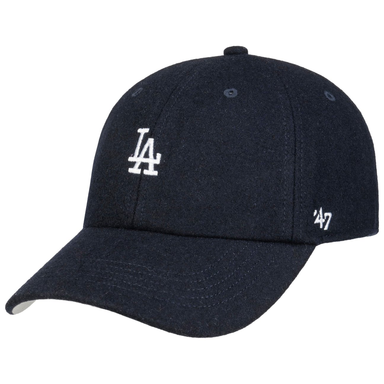 47 Brand Men's Navy Mlb La Dodgers Base Runner Cap By