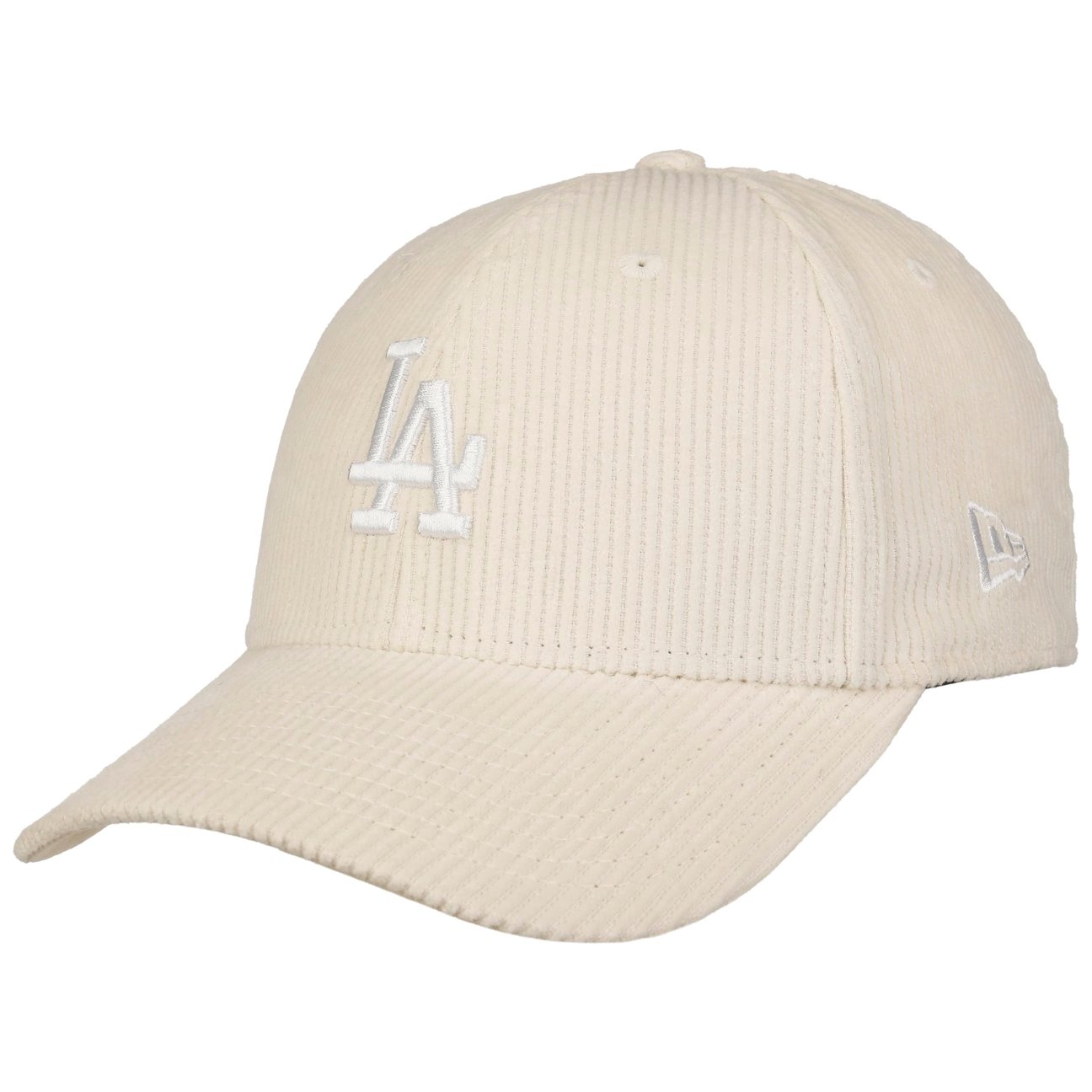 New Era Men's Cream White 9Forty Mc Cord Dodgers Cap By