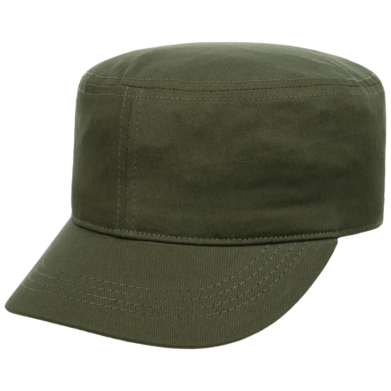 Lipodo Women's Olive Uni Cotton Army Cap By