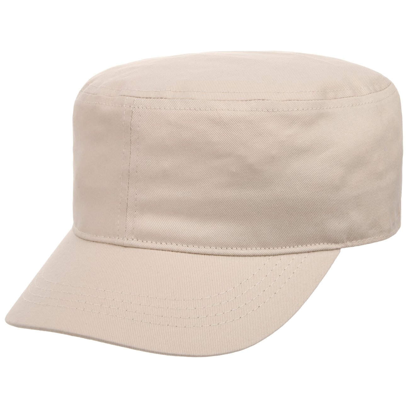 Lipodo Women's Beige Uni Cotton Army Cap By