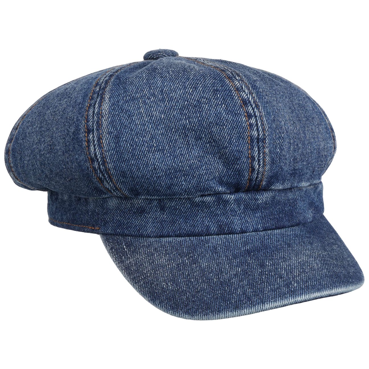Lipodo Women's Denim Classic Newsboy Cap By