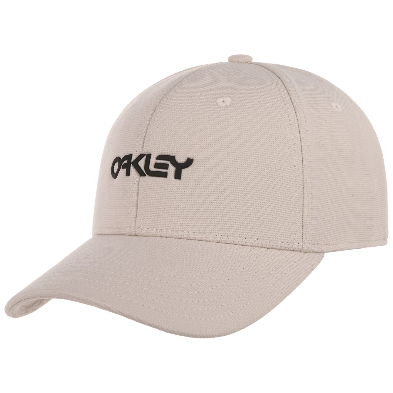 Oakley Women's Beige 6 Panel Stretch Metallic Cap By