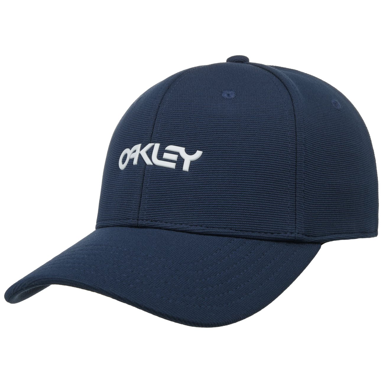 Oakley Women's Navy 6 Panel Stretch Metallic Cap By