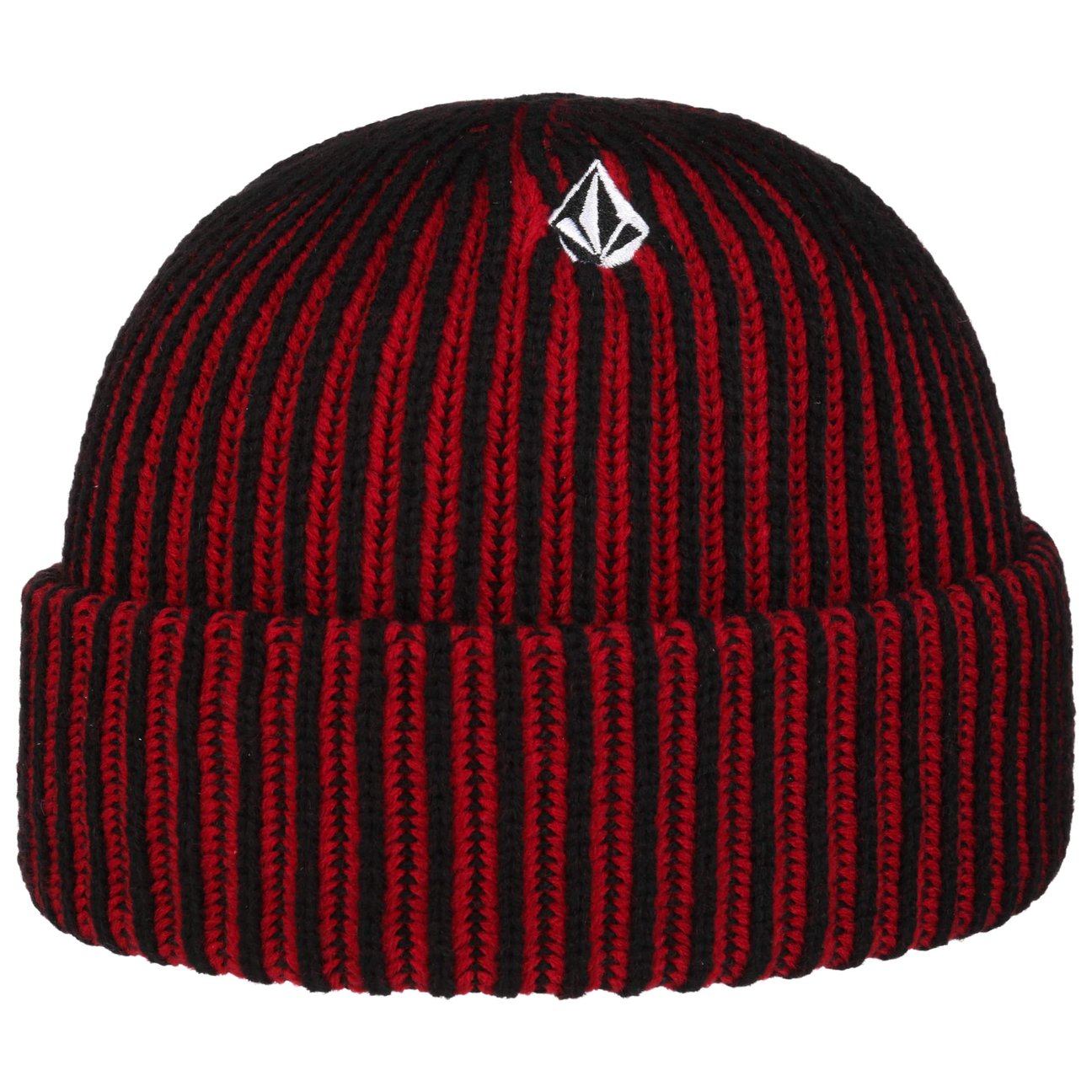 Volcom Women's Bordeaux Full Stone Cuff Beanie Hat By