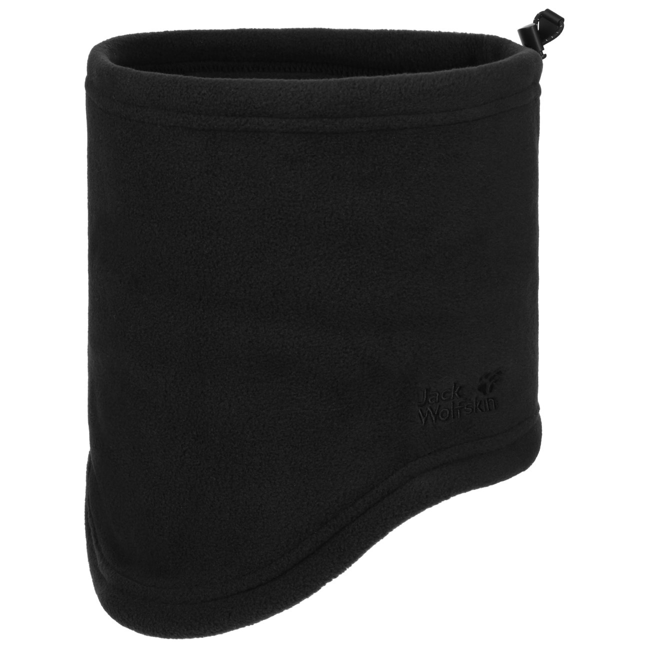 Jack Wolfskin Women's Black Vertigo Loop Fleece Scarf By