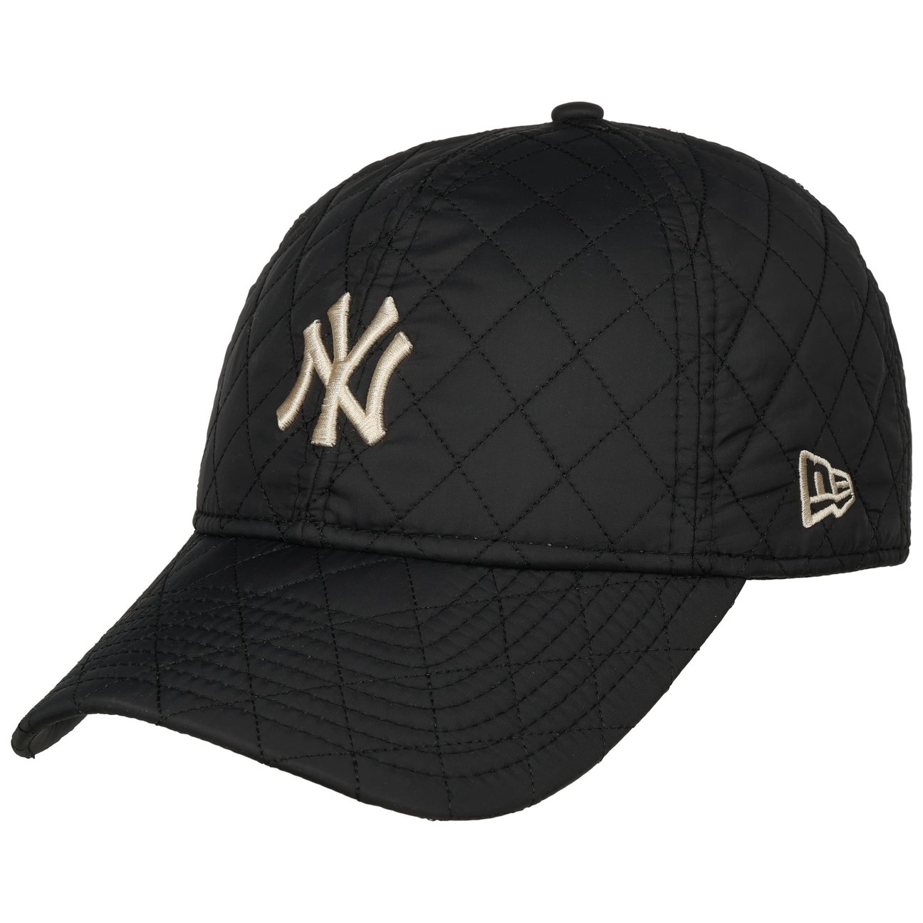 New Era Men's Black 9Twenty Quilted Yankees Cap By
