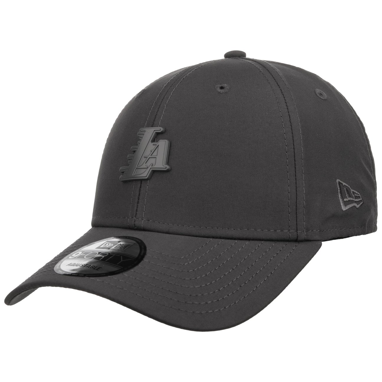 New Era Men's Grey 9Forty La Lakers Pin Cap By