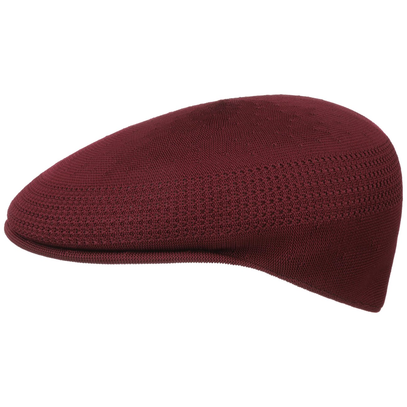 Kangol Unisex Bordeaux Tropic 504 Ventair Flat Cap By