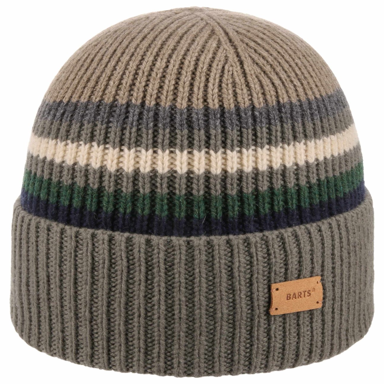 Barts Men's Olive Dilip Merino Mix Beanie Hat By