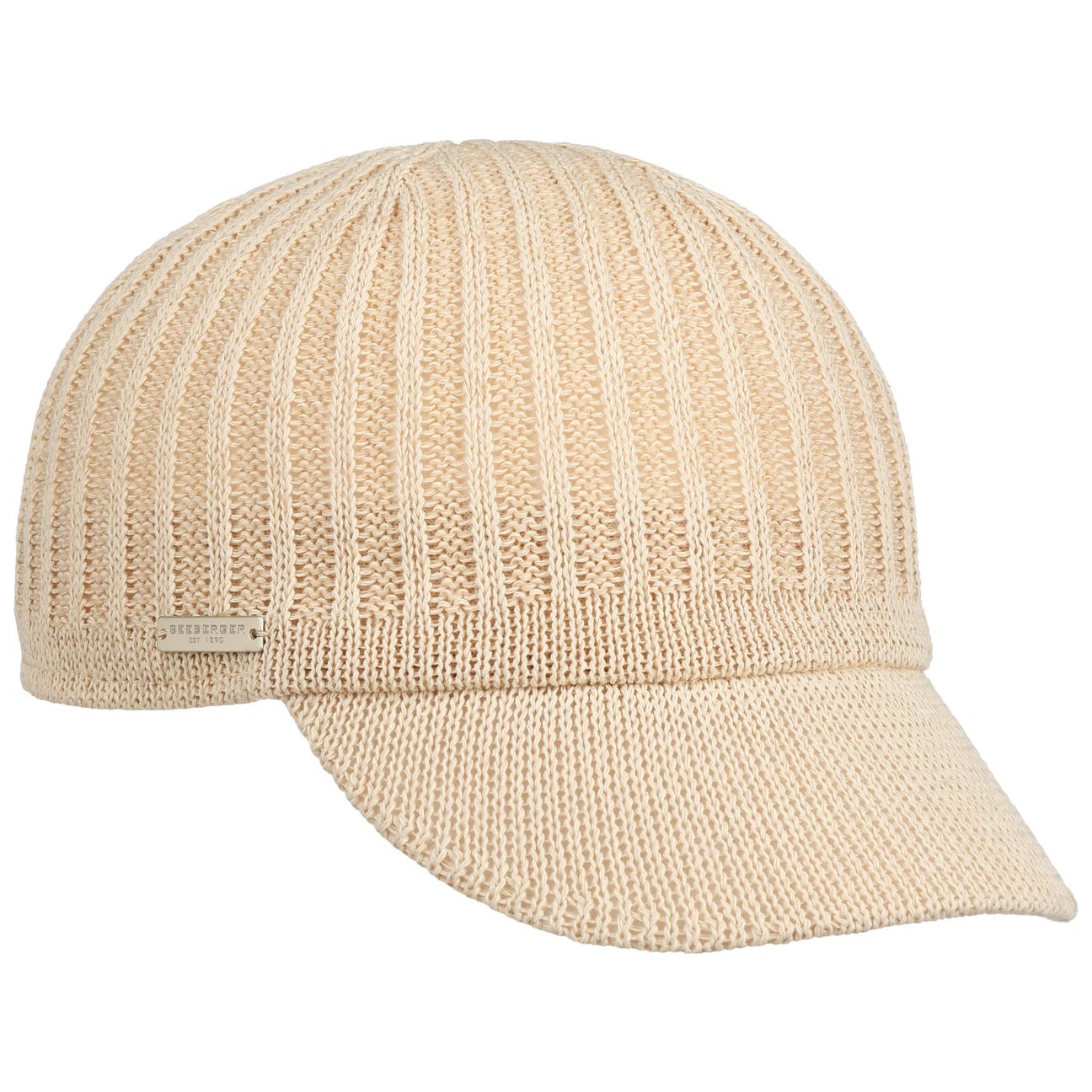 Seeberger Women's Pastel Yellow Summer Knit Cap By