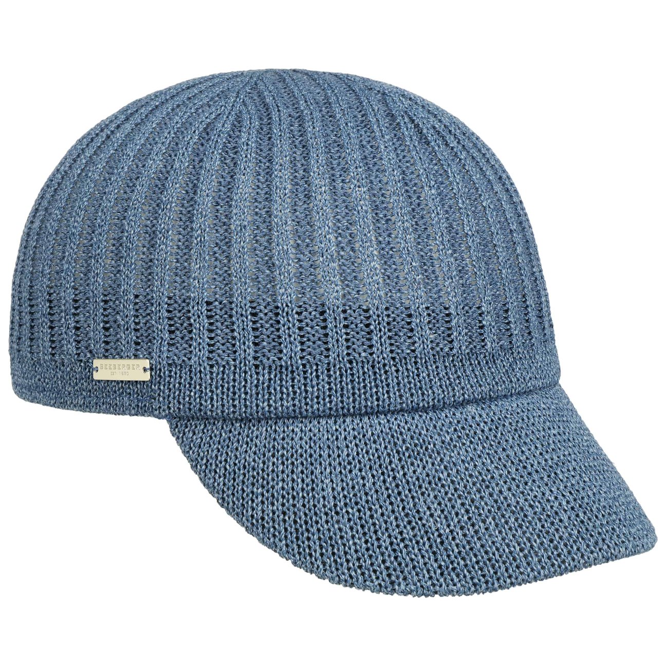 Seeberger Women's Blue Light Summer Knit Cap By
