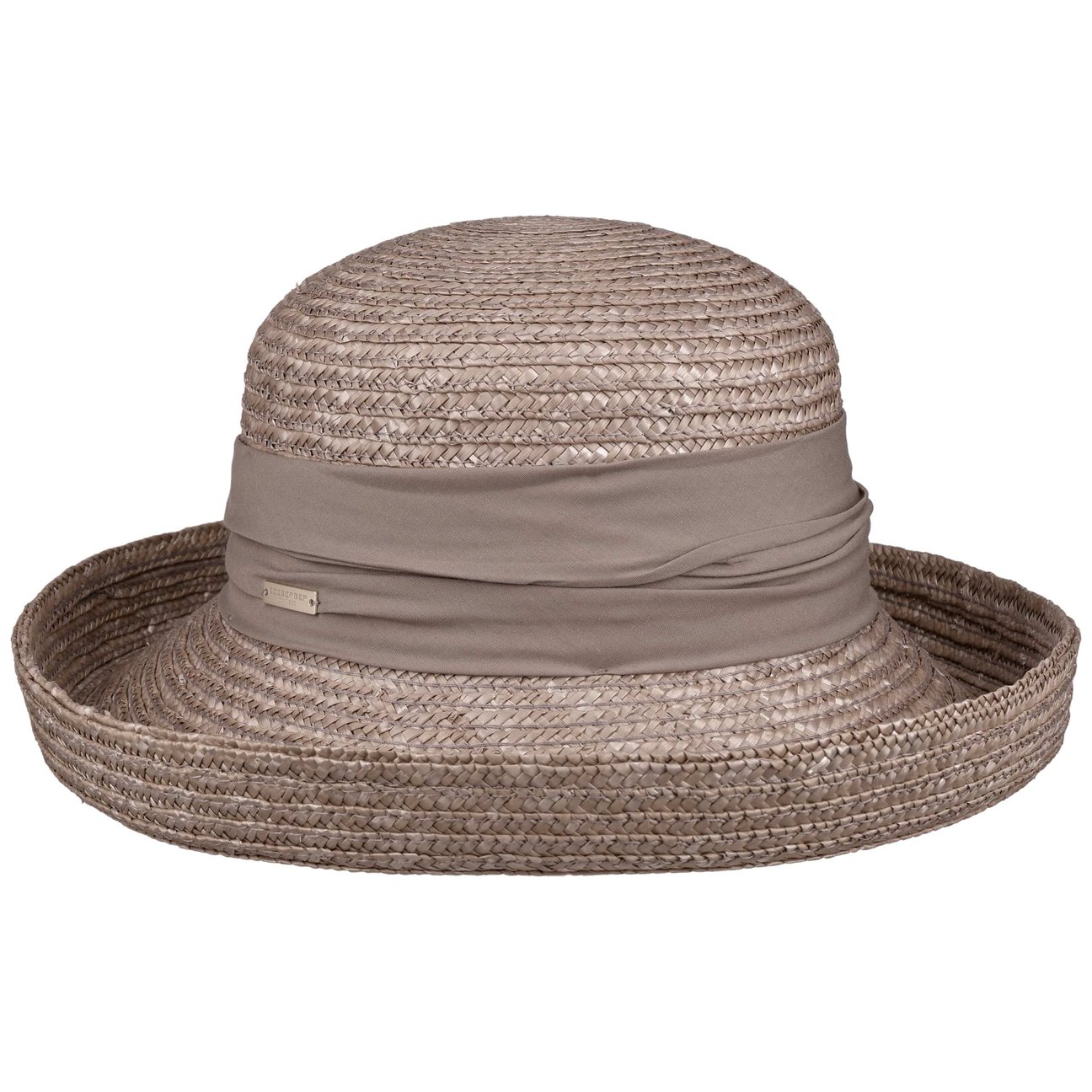 Seeberger Women's Grey Dilara Uni Straw Hat By