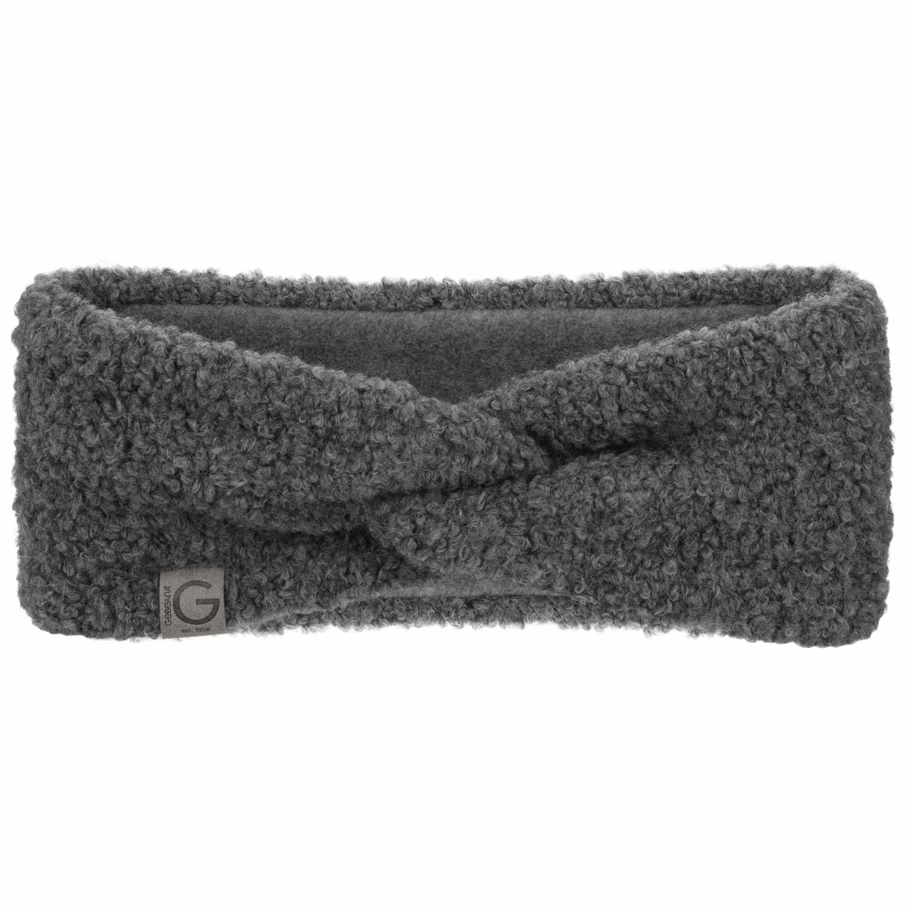 Gebeana Women's Grey Uni Bouclé Headband By