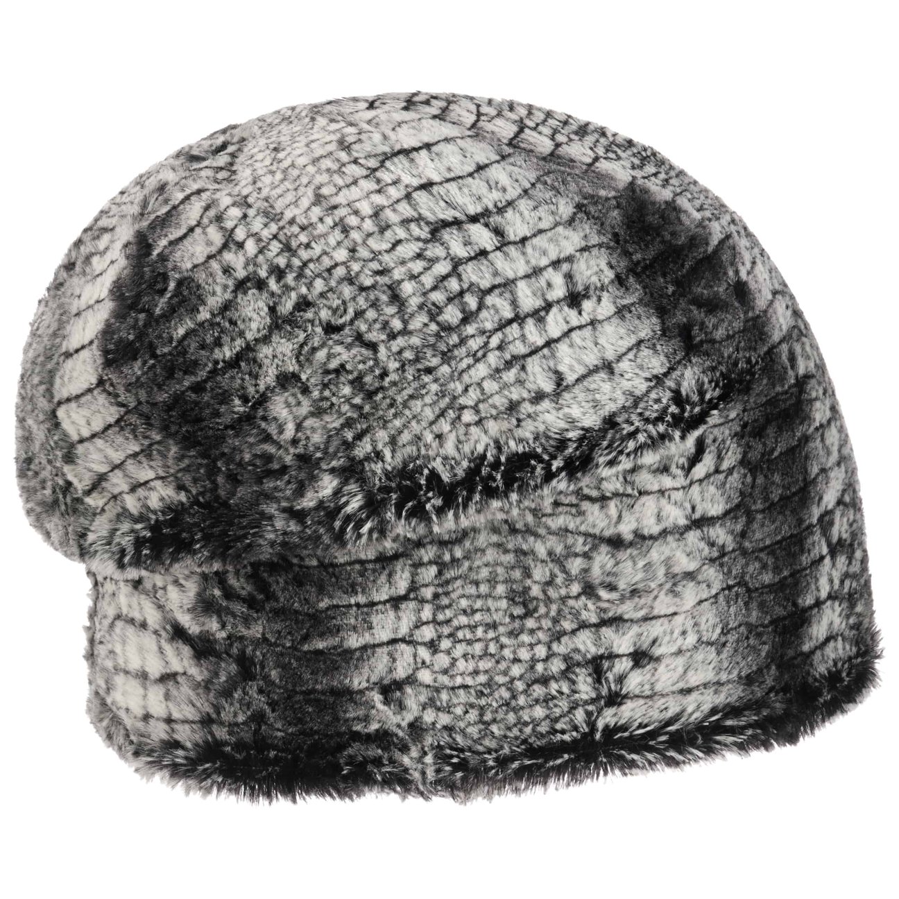 Gebeana Women's Grey Soft Oversize Beanie Hat By